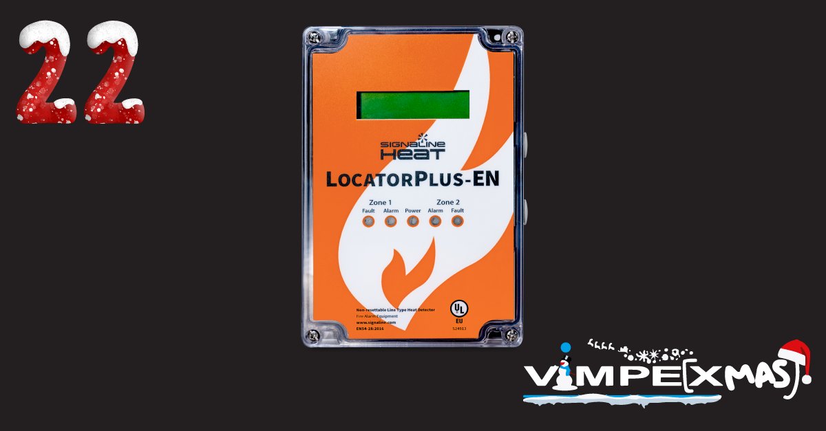 On the 22nd day of Advent Vimpex could supply to me - Signaline Linear Heat Detection
More info: vimpex.co.uk/signaline-line…
#advent #fireprotection #linear #heat #detection
<a href="/VimpexLtd/">Vimpex</a>