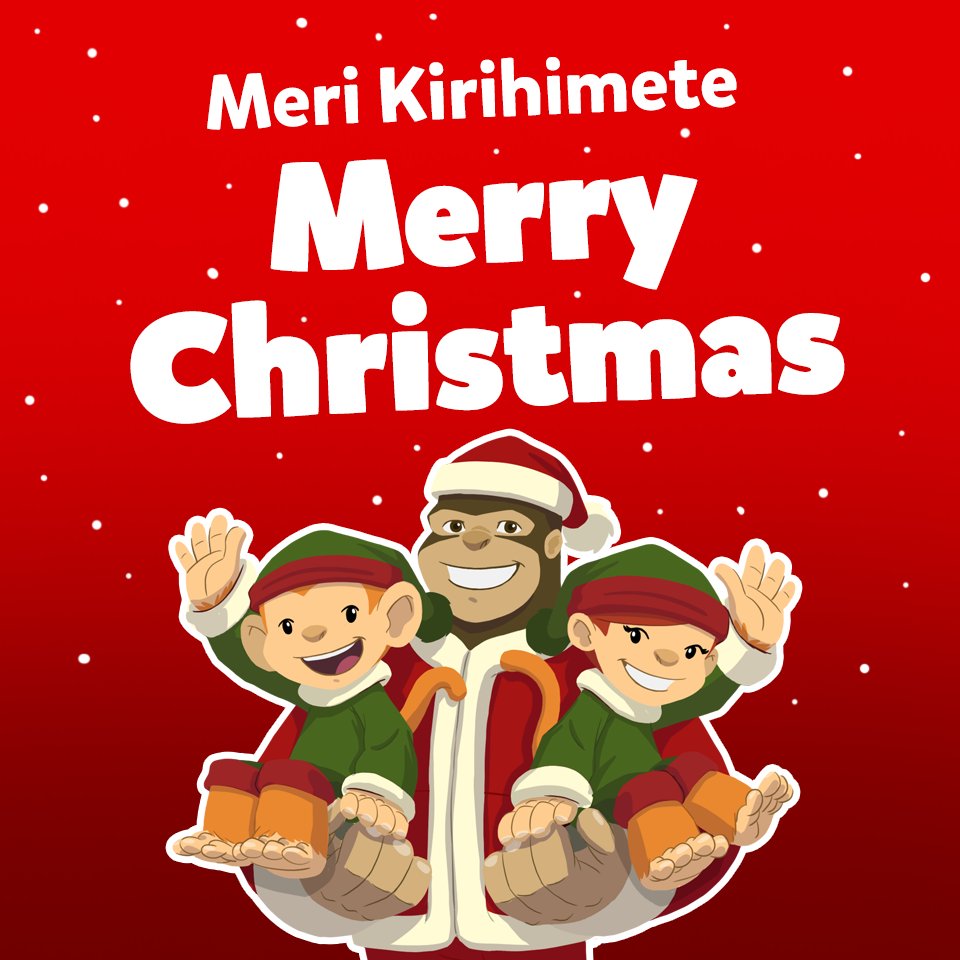 Meri Kirihimete ki a koutou katoa. Merry Christmas everyone. We hope you all have a wonderful day with your loved ones - stay safe!