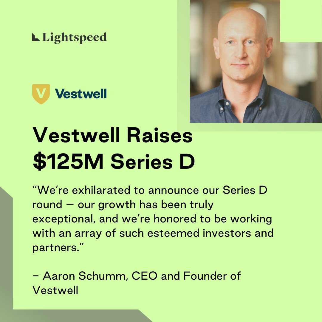 Since 2016, @Vestwell has been transforming access to essential financial wellness and savings programs to close the American savings gap. Today, we announce our lead $125M Series D financing round and commitment to support Vestwell’s efforts to drive innovation in an industry…