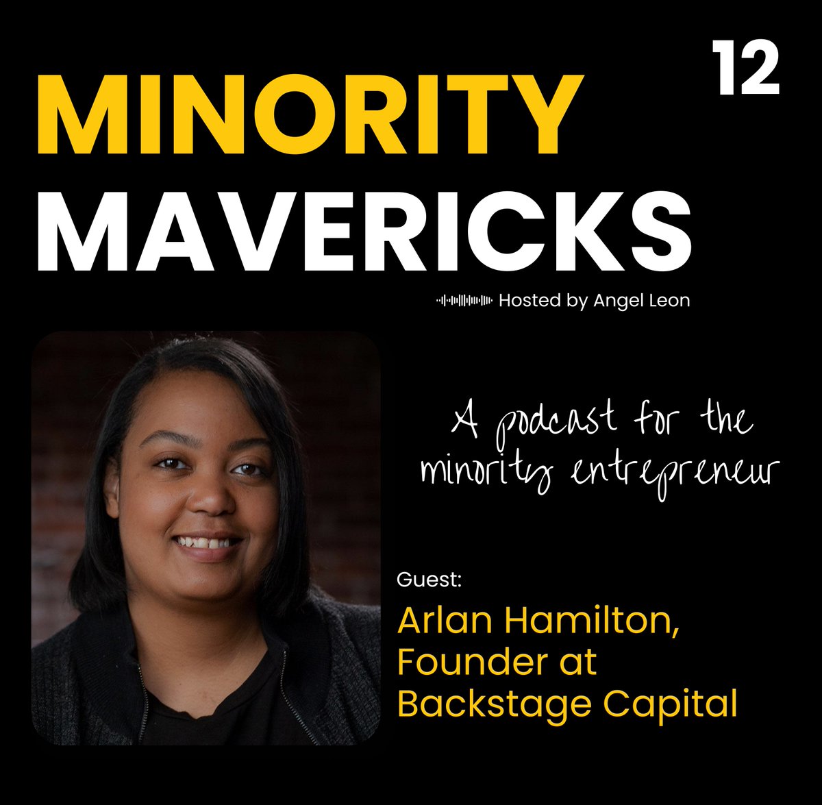 A true story of passion, determination, and about never giving up! 🚀

Listen to <a href="/ArlanWasHere/">Arlan 👊🏾</a>'s story, struggles, and shinning moments, from homelessness to raising millions of dollars for her fund: open.spotify.com/episode/2OSWZH…

As the founder of <a href="/Backstage_Cap/">Backstage Capital</a>, Arlan brings a whole
