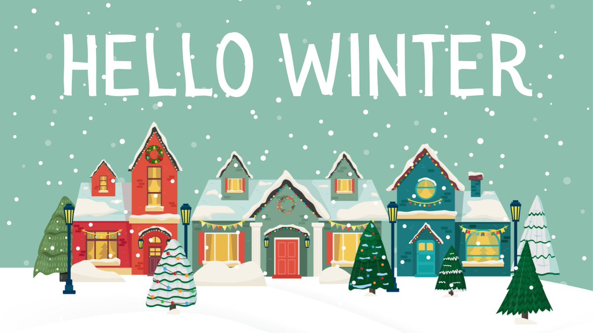 Let it snow, let it snow, let it snow! ❄️☃️ Who else is excited for some winter fun? 🙋‍♀️ #WinterWonderland