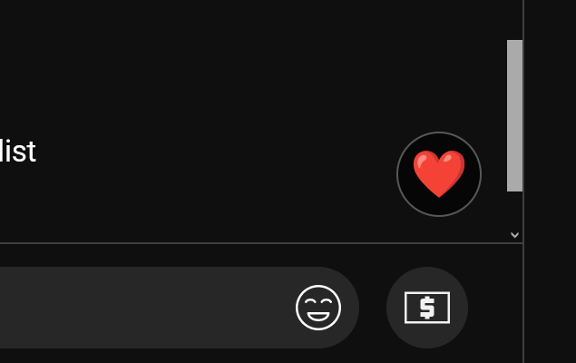 Beeblebum_GO's tweet photo. #YouTube Creators - Are you fed up of that stupid heart in front of your Live Chat? 

You can actually get rid of it in your Live stream settings!  Just disable "Live Reactions" in the customization tab. https://t.co/YMtjCWuxv9