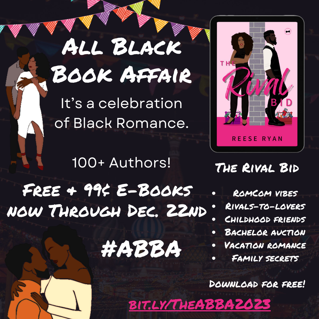 During the All Black Book Affair—now through Friday, December 22nd—get in on free and discounted books written by 100+ Black authors and featuring Black characters: bit.ly/TheABBA2023 Get deals from your favorite authors and discover new faves during the #ABBA Link in bio.