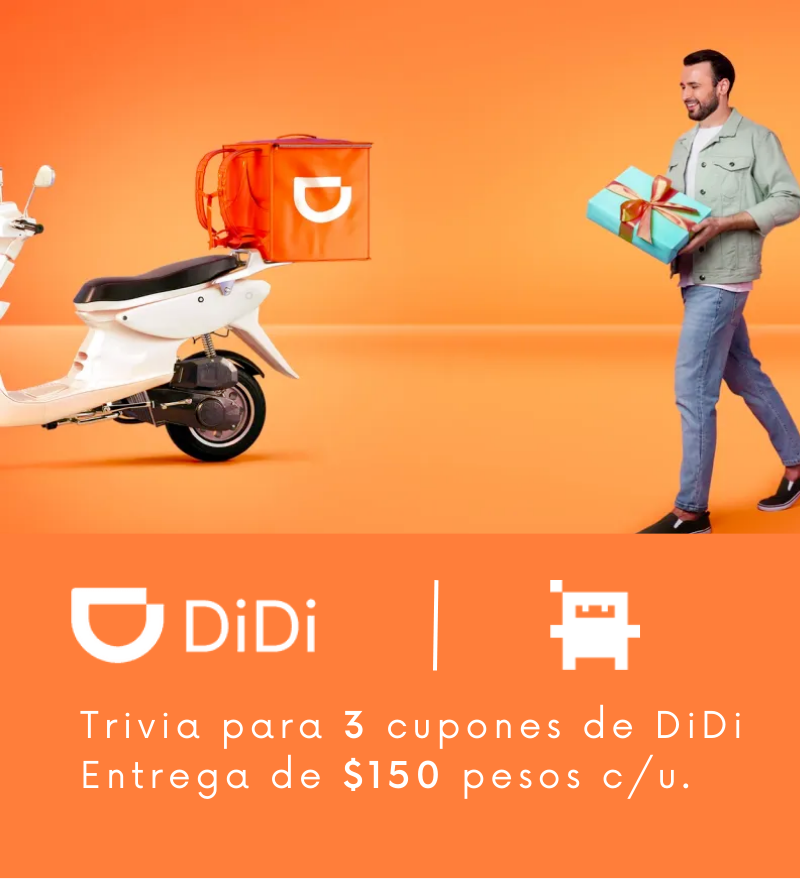 ¡Amigos!

Ya viene Navidad🎄🎅🎁 y <a href="/DiDi_Mexico/">DiDi México</a> se puso guapo con tres cupones de $150 pesos para usar en DiDi Entrega, para que puedan mandar sus regalitos a esa persona amada. 🤩

❤️10 Likes
🔁10 RTs
🗨️5 Comentarios

y liberamos la dinámica!

#NavidadDidiMxIsopixel