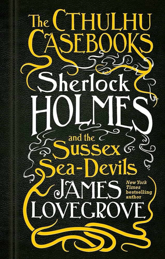 ModuleThe's tweet image. On the 3rd volume, somehow Christmassy? Would recommend this and the previous books for some lite Sherlock/Lovecraft mashup vibes. Fun stuff and some tongue in cheek fandom nods. Ph'nglui mglw'nafh R’luhlloig!