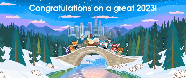 Year 2023 has been an amazing 🤩 one for us with so many new #trailblazers joining us to learn and spread the word @salesforce #CGLYearInReview2023 #TrailblazerCommunity