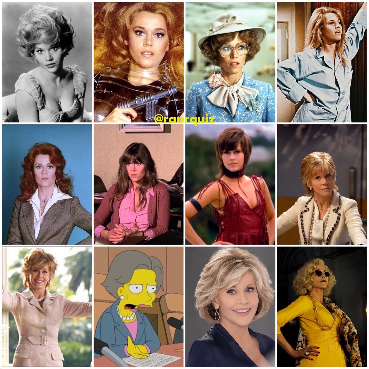 #happybirthday @Janefonda #janefonda #actress #activist #barbarella #klute #youth #thegameisover #hurrysundown #barefootinthepark #steelyardblues #adollshouse #thebluebird #funwithdickandjane #thechinasyndrome #9to5 #thesimpsons #thenewsroom #oursoulsatnight #monsterinlaw