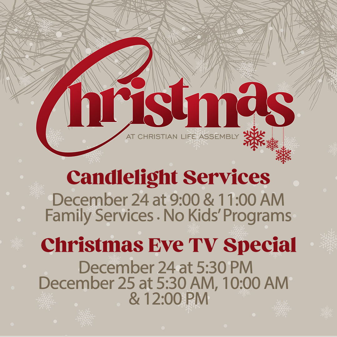This Christmas is going to be wonderful! Our Christmas Candlelight Services will be held in person and online at 9:00 &amp; 11:00 AM. In addition, our Christmas TV Special will air on ABC27 on:
December 24 | 5:30 PM
December 25 | 5:30 AM, 10:00 AM &amp; 12:00 PM