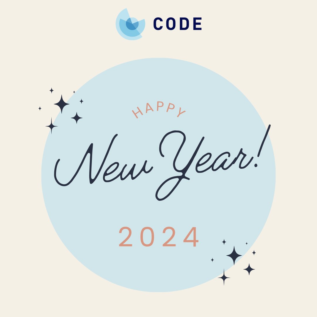 odenterprise's tweet image. Happy New Year! We had an exciting year as we consistently scaled our programs, roundtables, and research at CODE. As we enter 2024, we promise to continue putting open data into action for the public good. Stay tuned for more updates!
#DataDeCODE #DataForGood #NewYear2024