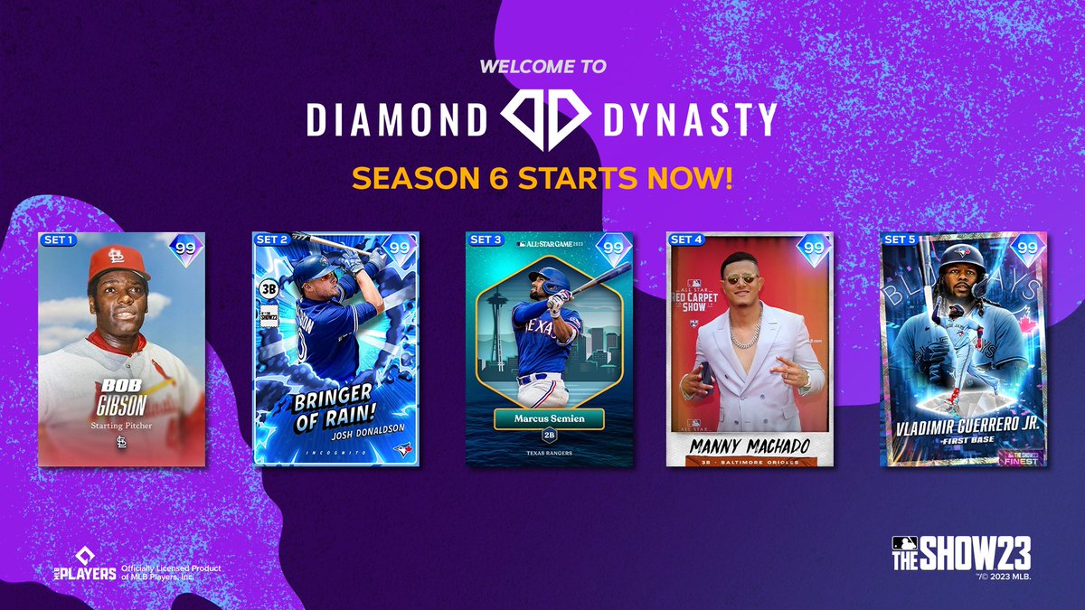 Time to put on a show with your best squad possible in Season 6! 😤💎 Which player item are you most excited to have in your lineup? #MLBTheShow