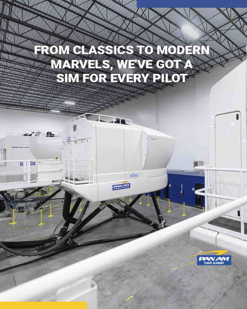Looking for the best pilot training? We´ve got you! Check out our fleet of state-of-the-art, full-flight simulators ensuring you get the best training, fast. #FlightTraining #Aviation #aviationlife #FlyHighTogether #Pilottraining