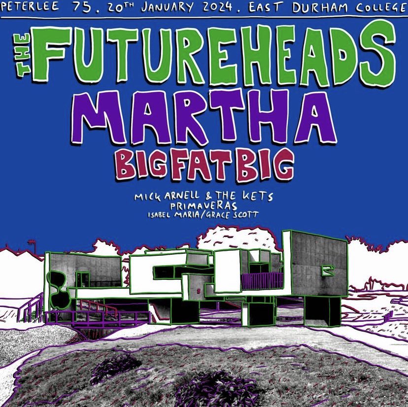 Primaveras (@primaverasband) on Twitter photo Yes you read that right, we’re supporting <a href="/thefutureheads/">The Futureheads</a> on the 20th Jan celebrating 75yrs of Peterlee
Also our first gig of 2024 and our New Year’s resolution is to make some new tunes, so grab a ticket and be the first to hear some new tracks
Ticket link in bio x Yes you read that right, we’re supporting <a href="/thefutureheads/">The Futureheads</a> on the 20th Jan celebrating 75yrs of Peterlee
Also our first gig of 2024 and our New Year’s resolution is to make some new tunes, so grab a ticket and be the first to hear some new tracks
Ticket link in bio x