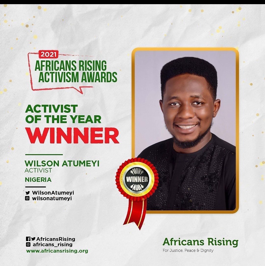 Grateful reflections today as it marks 2 years since receiving the <a href="/AfricansRising/">Africans Rising</a> Activism Award. 🌍 Honored to stand with changemakers across the continent, committed to a brighter, more just future. Let's keep rising together! 🙌 #ActivismAnniversary #AfricansRising"

#Atumeyi