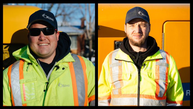 Tom and Robert, two members of the City’s first response team. 