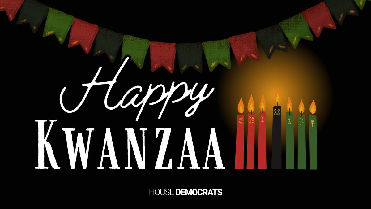 As we begin the seven days of #Kwanzaa, I'm wishing those celebrating a peaceful & reflective week.

One of my favorite pillars is Kujichagulia, or self-determination. As we approach 2024, I remain determined to serve #TX30 with nothing but heartfelt leadership.