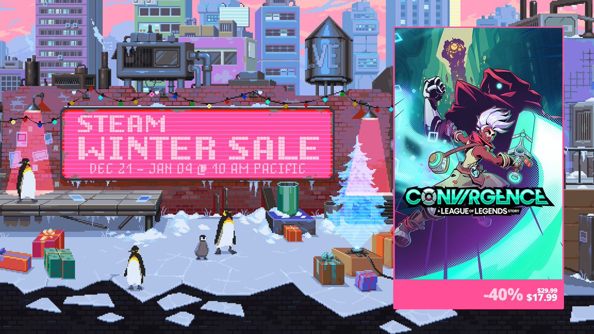 #Convergence is on sale during @Steam's Winter Sale! Grab it now while it's 40% off!! ❄👇 store.steampowered.com/app/1276800/CO…