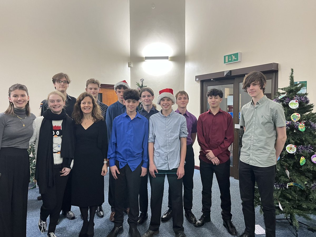 Team BS music past and present at the <a href="/BroadstoneMusic/">BroadstoneMusicSeries/PooleSociety4YoungMusicians</a> concert tonight