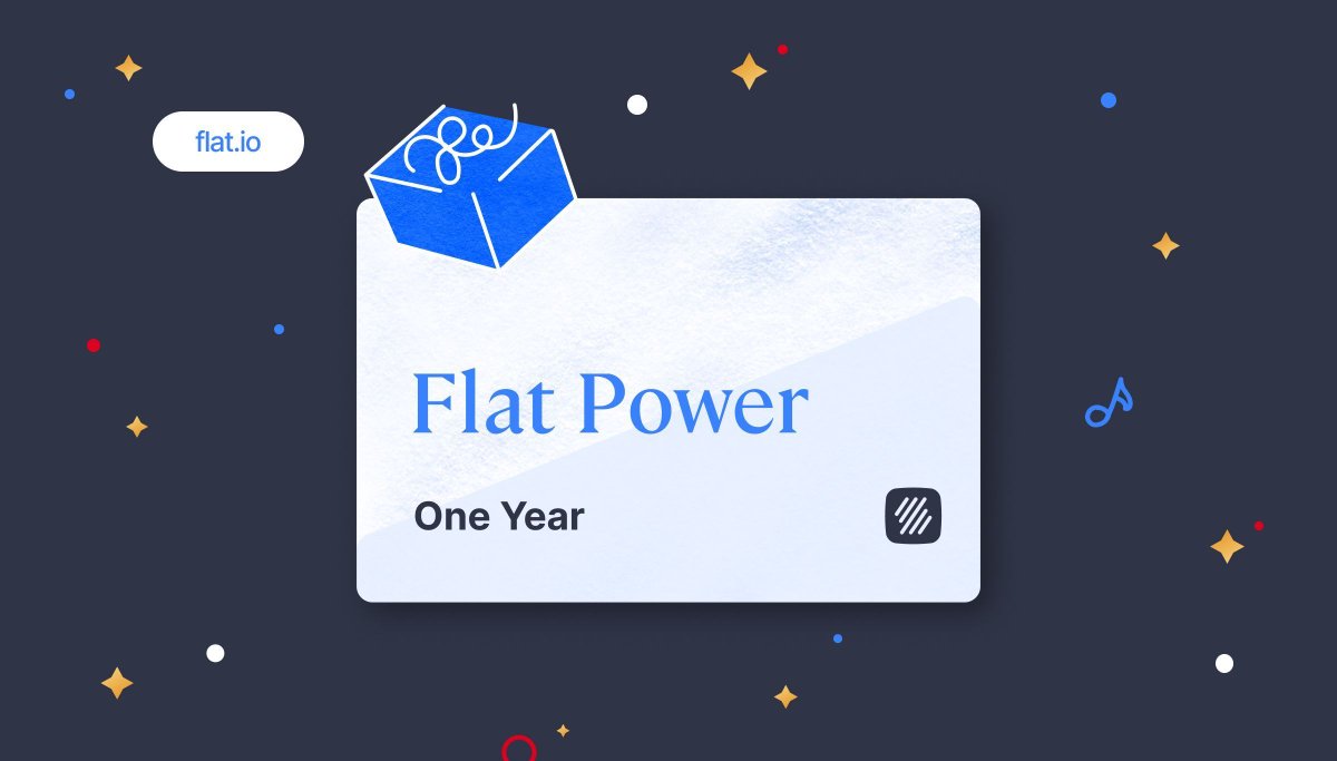 🎵✨ The perfect gift is music! 🎁 If you're still on the hunt for that perfect present for a friend or family, we have the best option for you! 🎶 Give the gift of music, give Flat Power!  🔗 buff.ly/3FqmcgF