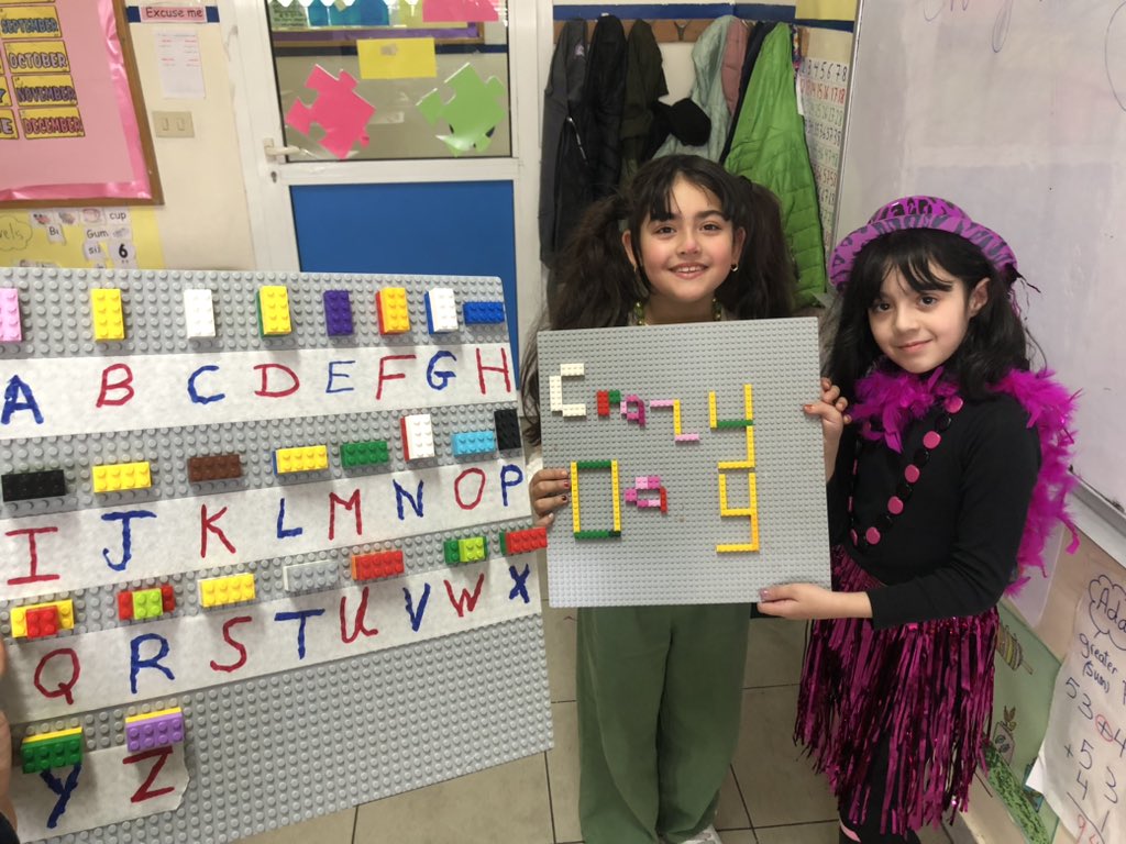 DawhaRobotics's tweet image. “Crazy Day” hits different in our robotics class at @makdawhaschool. Our students celebrated this day by using the Legos according to the colors assigned to each letter.
@soha_nj
#LEGO #Robotics #Coding_for_kids