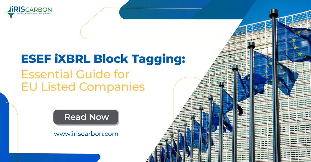The ESEF mandate is evolving. Are you ready?

📖 Our Latest Blog: How to nail iXBRL Block Tagging for the 2024 cycle. The shift to extensive block tagging is here. 

Turn your curiosity into information: lnkd.in/dfEPaYcf