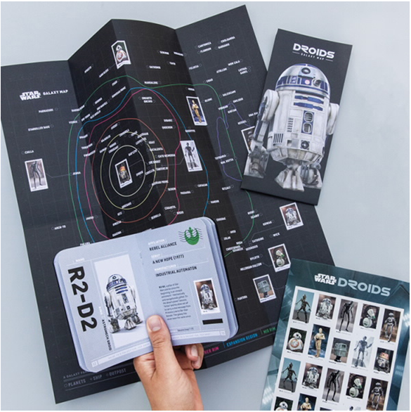 Still want a pane of #StarWarsDroidsStamps? Give yourself a gift and purchase the Star Wars™ Droids Guide to a Galaxy Far, Far Away at: b.link/3ltamr76. Limited quantities, available while supplies last.