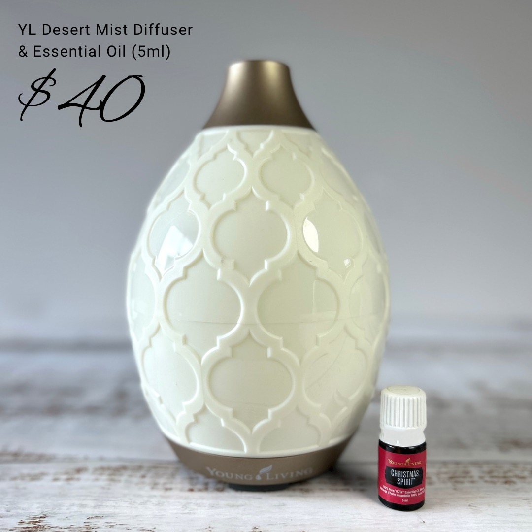 Acutoronto's tweet photo. H O L I D A Y 🎄 G I F T  🎅  I D E A ⁠
⁠
Enjoy aromatherapy as the Young Living Desert Mist Diffuser gently releases a fine mist of the Christmas Spirit essential oil for $40. Click the link to shop online! ⁠>>> https://t.co/ft0ZRojfBA
⁠
#acutoronto https://t.co/TFMYqTZtEW