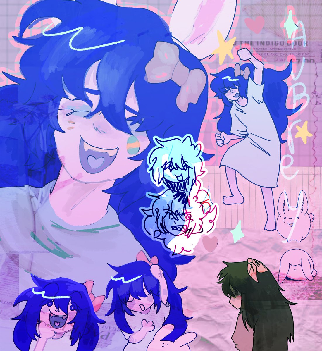 God I love scrapbook videos (I was making a marathon of em) #OMORIFANART