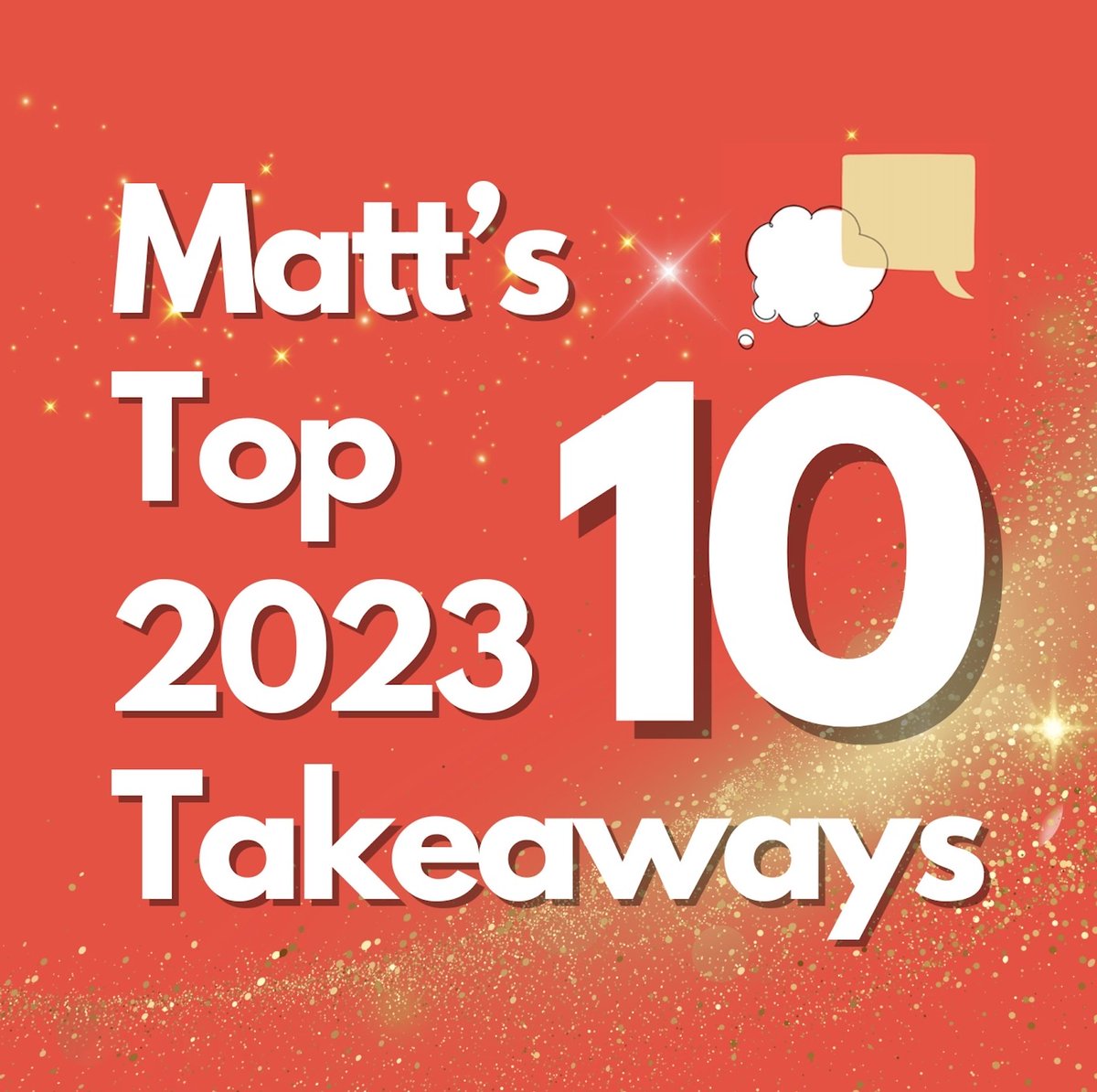 We have a special episode this week on Think Fast, Talk Smart: The Podcast.

Tune in to hear my top 10 takeaways from 2023! 

Link in the bio.

#communication #podcast #tips #presentationtips #speakingtips #speakingadvice #communicationtips #mattabrahams #thinksmarttalkfast
