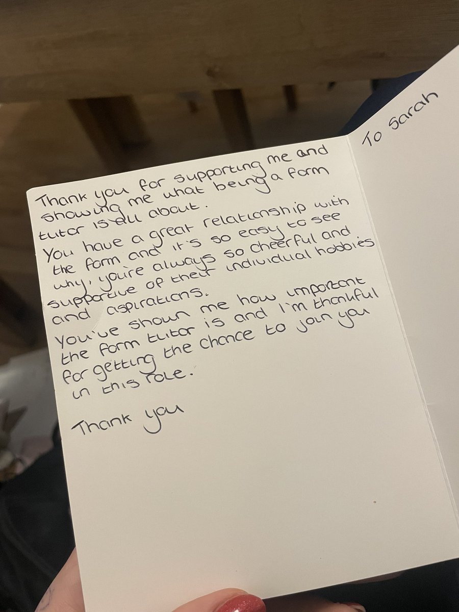 I have LOVED being a mentor to my first trainee and supporting them in my form! Learnt so much and can’t wait to start again with a new trainee! 🔵🔴