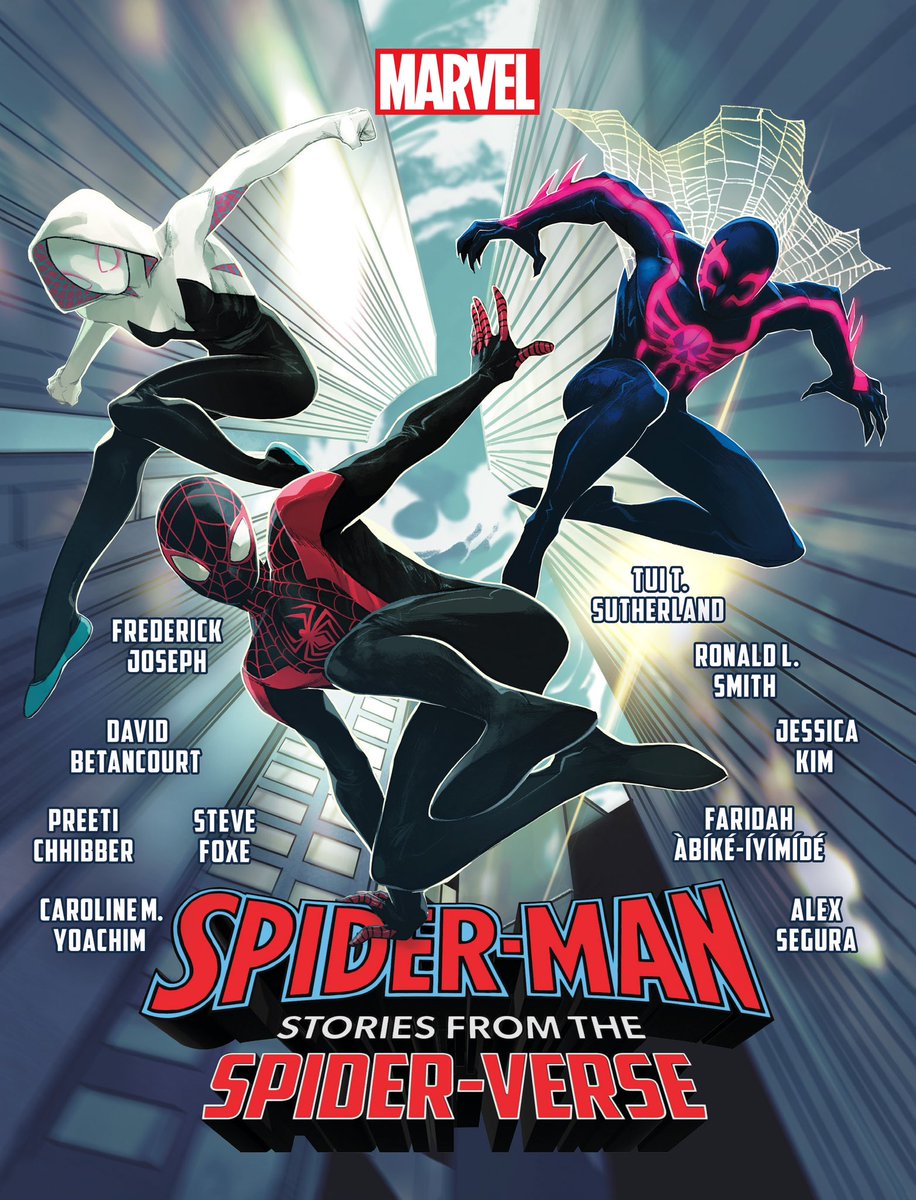 MAJOR ANNOUNCEMENT: Very excited to announce I’ve written a new Miles Morales story for the new “Spider-Man: Stories from the Spider-Verse” anthology that will be out next summer. You can pre-order this book now at Amazon! Fantastic cover art by: @jahnoyl