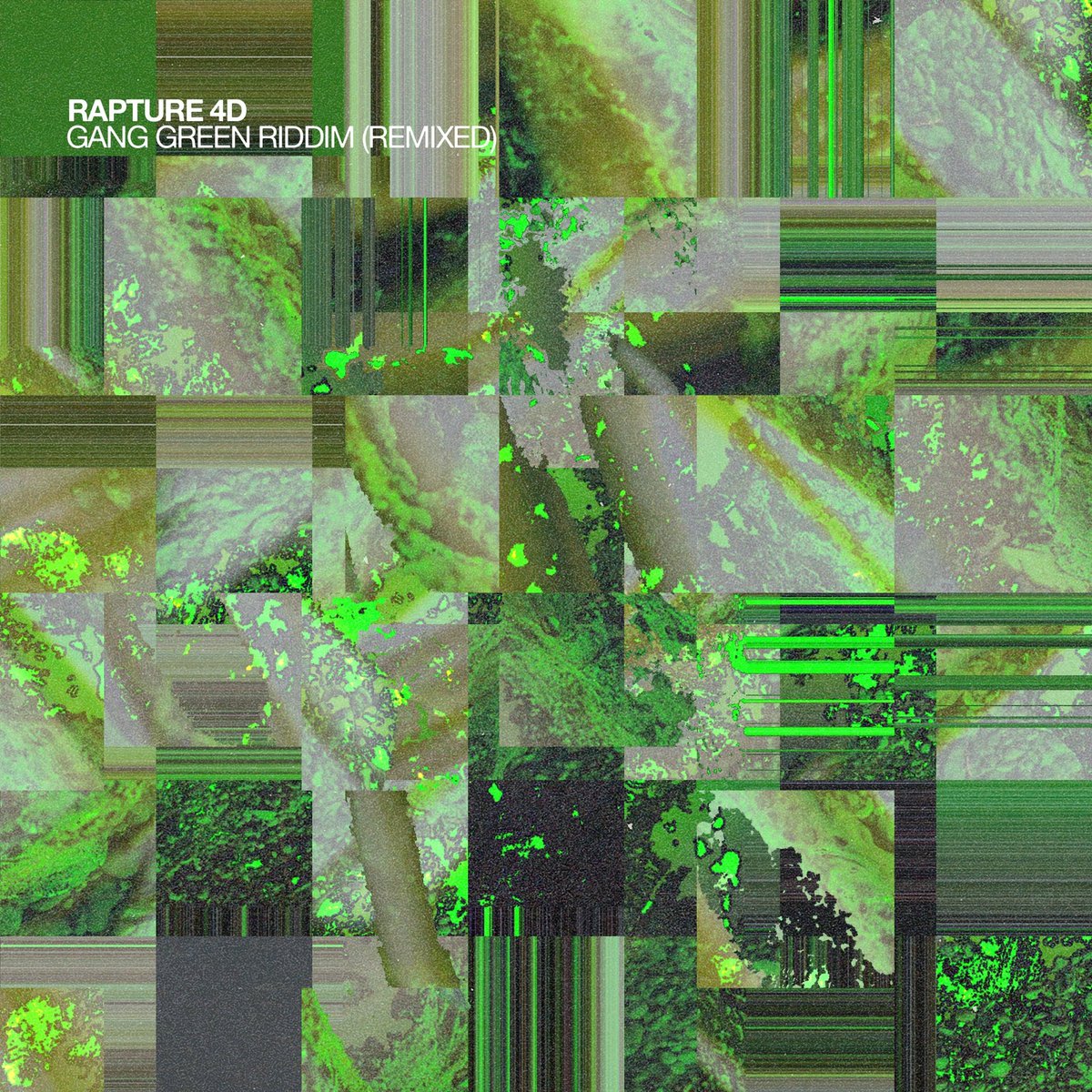 Gang Green Riddim (Remixed) out tomorrow on CYTE RECS 🦎 

1. Gang Green Riddim (@Rapture_4D)
2. @MADDISH1 Remix
3. @BetonBrut_ Remix 

🚨 @Bandcamp only 🚨

🎧 rapture4d.bandcamp.com/album/gang-gre…