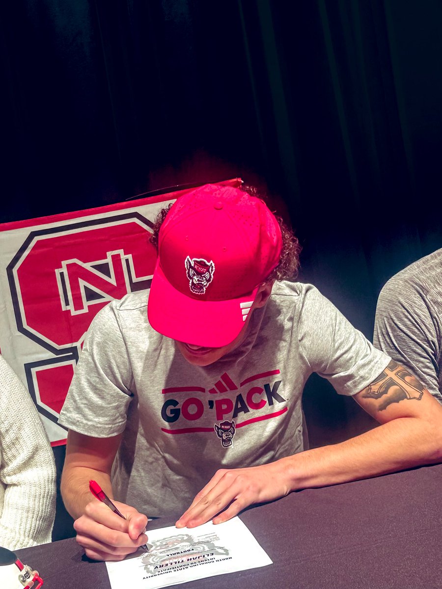 No matter what the future holds I’m extremely grateful to play for @PackFootball. PWO Accepted✅ Thank you @StateCoachD @Henry_Trevathan @31_CoachFAL @CoachSanders14 @ethanmmcdowell @DraughnFB