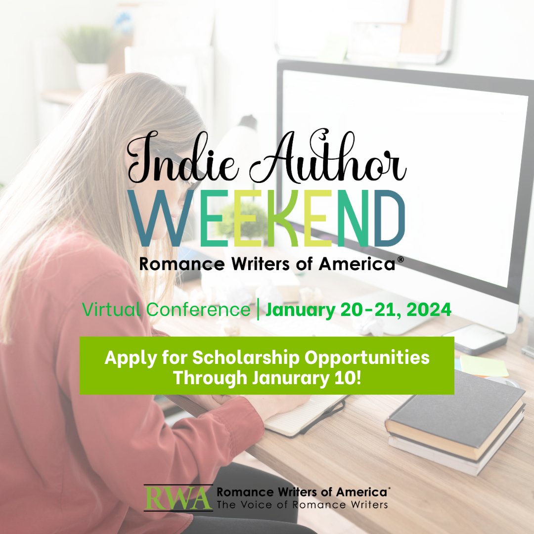 Have you ever wondered how award-winning and best-selling self-published authors are doing it? 🤔 Join us next month for RWA's Indie Author Weekend to find out for yourself! Apply for scholarship opportunities and register for the conference at bit.ly/48pf68S