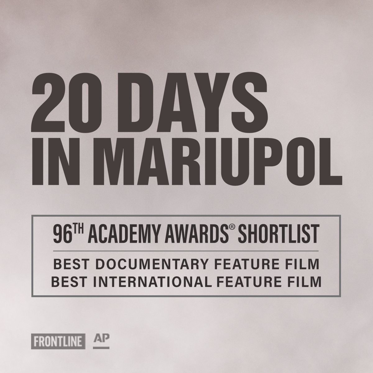 Our team is honored to be among this group of important and inspiring films. 96TH ACADEMY AWARDS® SHORTLIST 🎞️ Best Documentary Feature Film 🌐 Best International Feature Film See the full Oscars® Shortlist announcement here: bit.ly/96th-Shortlists