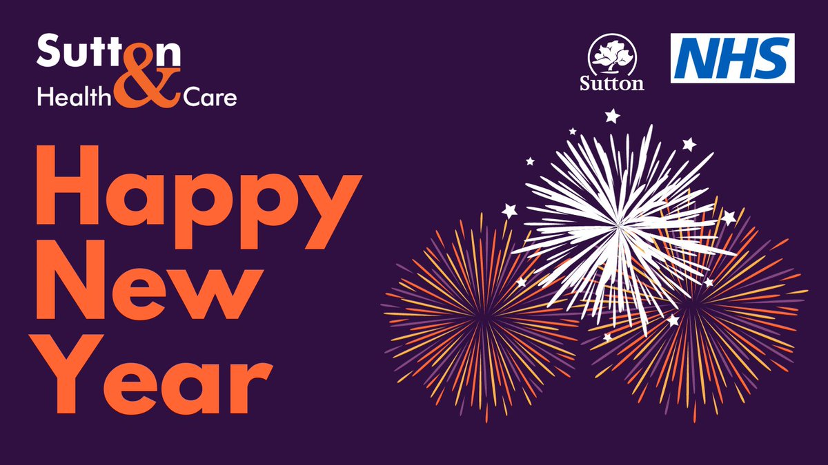 SuttonHandC's tweet photo. Wishing all of our staff, patients and community a very  a Happy New Year.

Thank you to our colleagues who are working today and over the festive holidays to keep our patients safe #TeamSHC #Heroes https://t.co/vjxoTROlEe