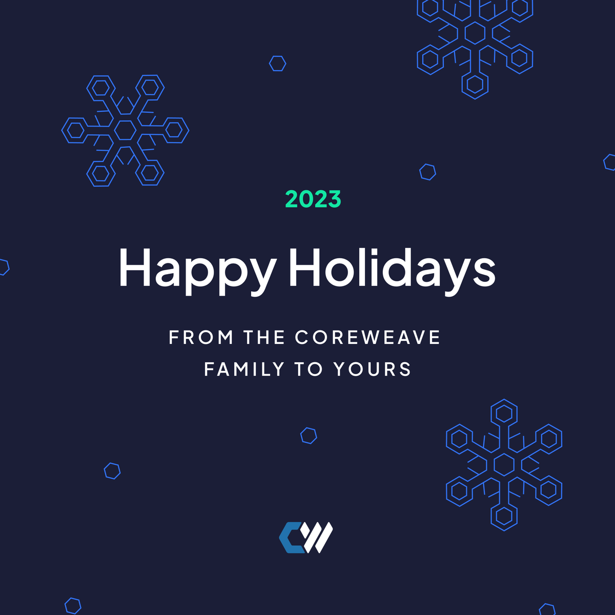 Happy holidays! ☃️ We hope everyone has a safe and restful end to 2023. Here's to another amazing year 🥂 let's make #2024 the best one yet 🎉