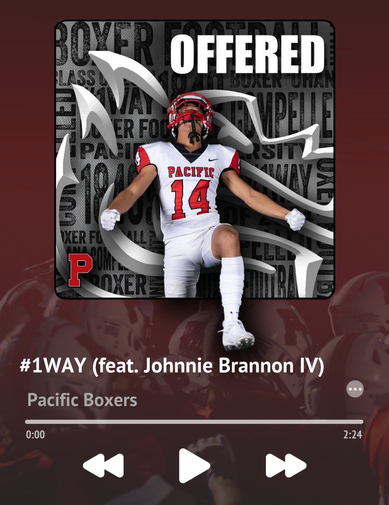 lj.brannon (@lj_brannon) on Twitter photo After a great conversation with <a href="/Coach_BMeyer/">Braeden Lafaele Meyer</a> I am blessed to have received an offer to Pacific University Oregon🙏🏽
<a href="/BrandonHuffman/">Brandon Huffman</a> <a href="/247Sports/">247Sports</a> <a href="/247recruiting/">247Sports Recruiting</a> <a href="/Jesuitsacfball/">Jesuit Marauder Football</a> <a href="/IAmTDowns/">DBSelect_TDowns</a> <a href="/DBSelect13/">DBSelect</a> After a great conversation with <a href="/Coach_BMeyer/">Braeden Lafaele Meyer</a> I am blessed to have received an offer to Pacific University Oregon🙏🏽
<a href="/BrandonHuffman/">Brandon Huffman</a> <a href="/247Sports/">247Sports</a> <a href="/247recruiting/">247Sports Recruiting</a> <a href="/Jesuitsacfball/">Jesuit Marauder Football</a> <a href="/IAmTDowns/">DBSelect_TDowns</a> <a href="/DBSelect13/">DBSelect</a>