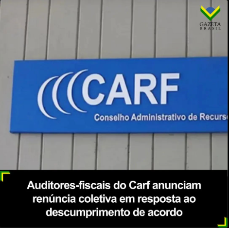 QUEM QUER COMER BUCHA?
QUEM SAIR POR ÚLTIMO APAGA A LUZ!🙄

Auditores Fiscais atuando nas três seções do Conselho de Administração dos Recursos Fiscais (CARF) articularam uma ação de demissão coletiva de conselheiros representando a Fazenda Nacional,tanto titulares como suplentes