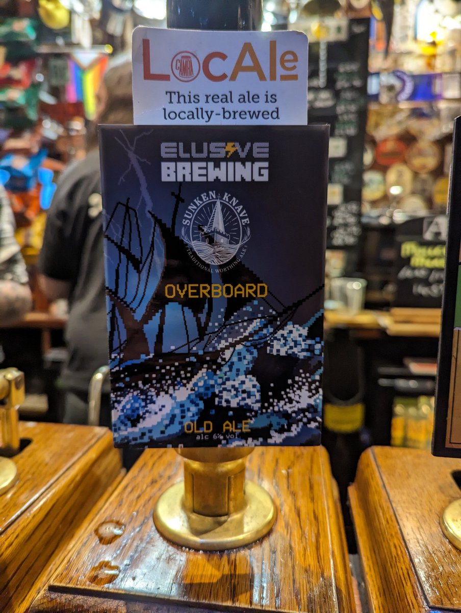 Drinking this on cask at The Alehouse. An absolute masterclass in malt from @BeerHenry1. Genuinely excited to see what @SunkenKnave does next year. Henry is a huge talent and inspiration.