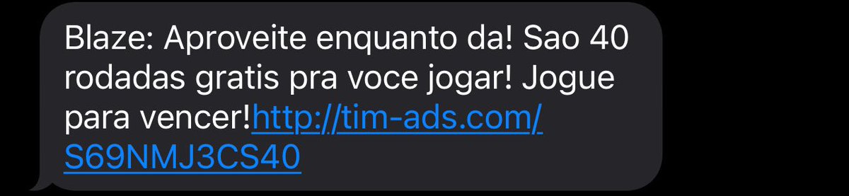 Sério mesmo que a <a href="/TIMBrasil/">TIM BRASIL</a> está me mandando ads da BLAZE?  Confere mesmo produção?