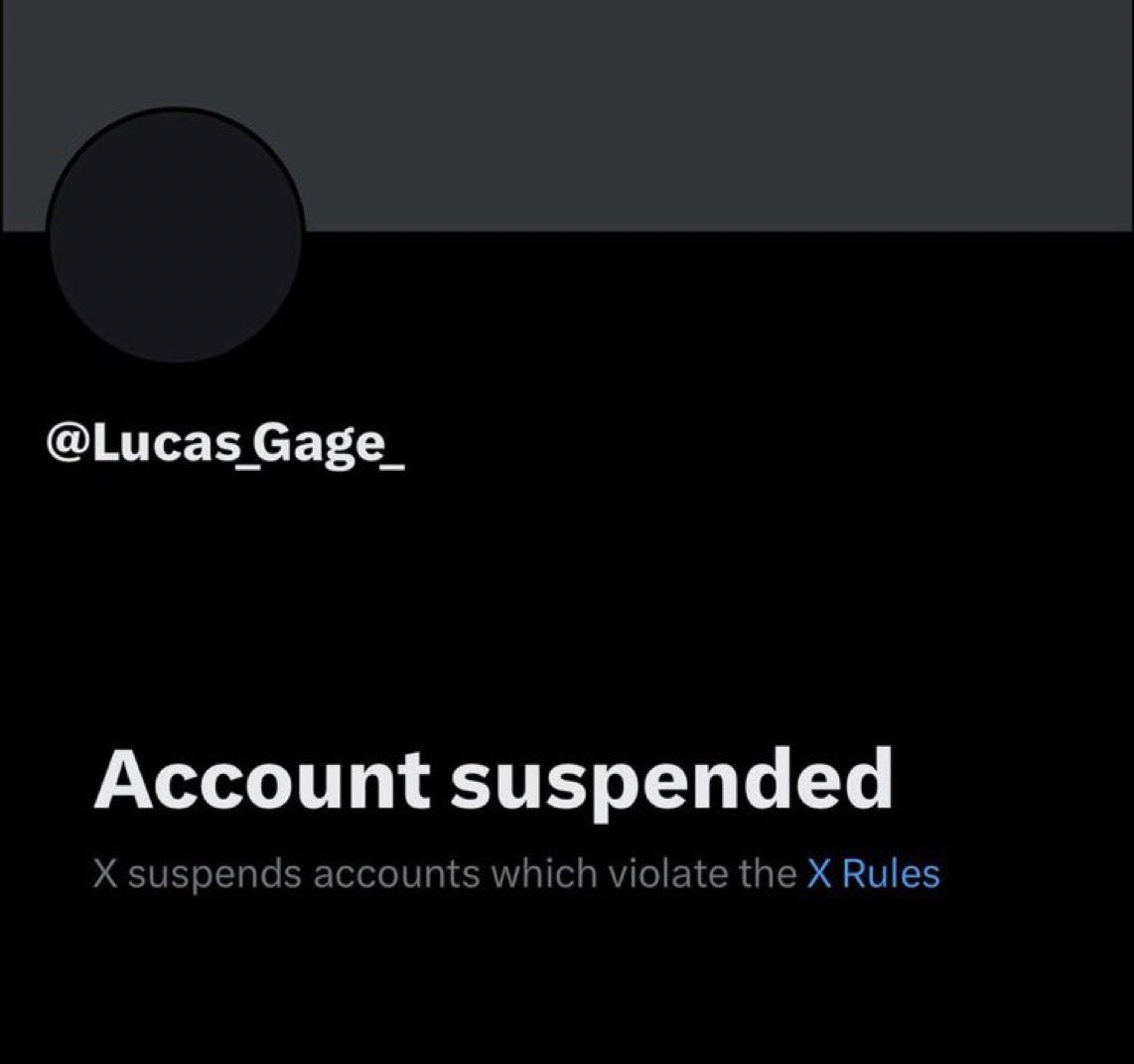 Folks, the antisemite Lucas Gage who was suspended by X/Twitter yesterday is NOT the actor @lukasgage. I’m blown away by how many DMs I’ve gotten after posting this screenshot from people who were sad that the actor they watched on TV was an antisemite. Their names aren’t…