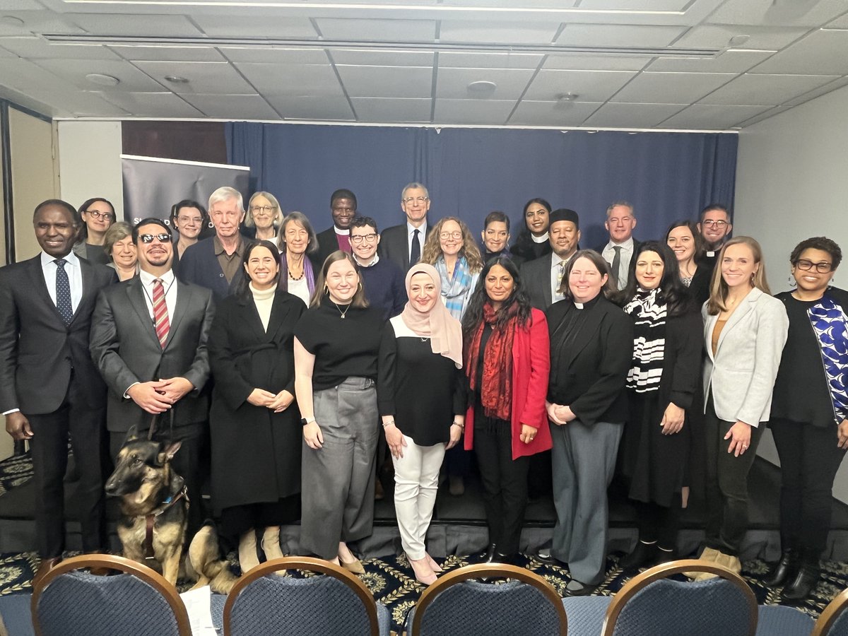Honored to stand this week with @URJPresident, @terrihordowens, Imam Talib Shareef, and other faith leaders across traditions coming together to sign a joint declaration committing to counter rising anti-Muslim and anti-Jewish bigotry in the U.S. bit.ly/ShouldertoShou…