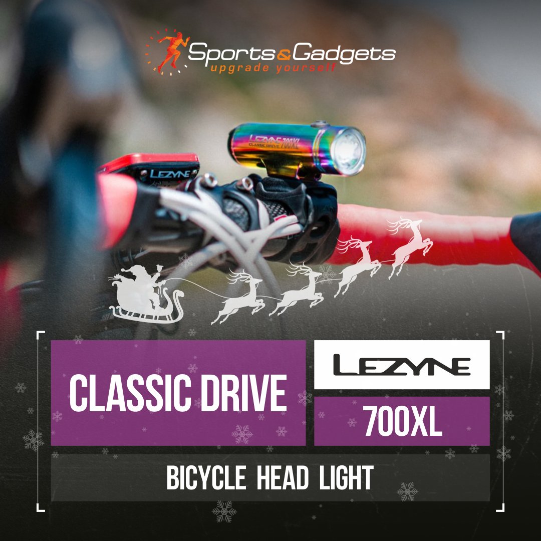 SportsandGadget's tweet image. LEZYNE Classic Drive 700XL Bicycle Head, 95 Hour Runtime, 8 Output Modes, High Performance Front Light

To buy: sports-and-gadgets.com/collections/le…

#lezyne #frontlight #bikelight #led #bike #bikelife #bikes #bikeride #bikelove #Sportsandgadgets #Smartoutdoors #like #follow #wearable4u