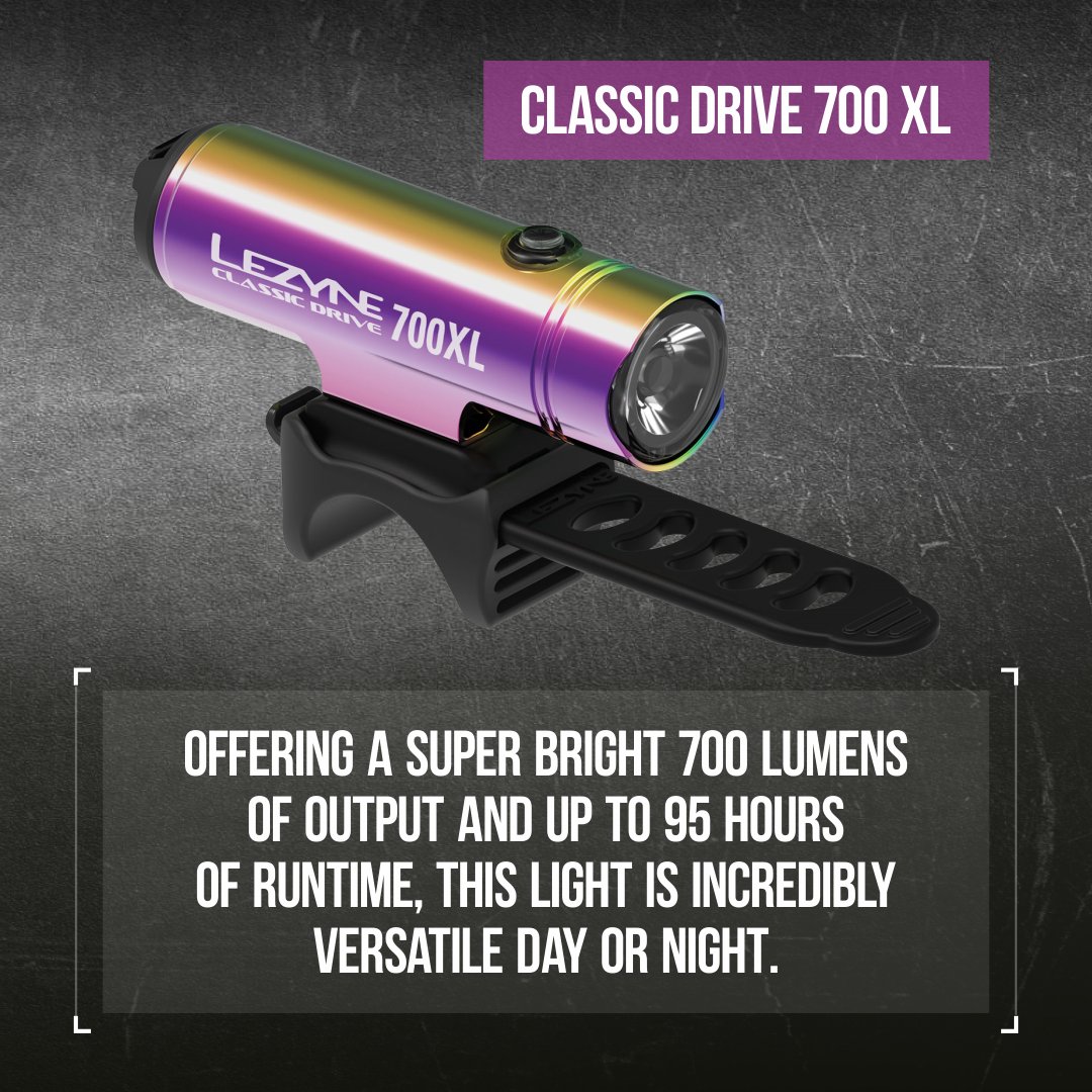 SportsandGadget's tweet image. LEZYNE Classic Drive 700XL Bicycle Head, 95 Hour Runtime, 8 Output Modes, High Performance Front Light

To buy: sports-and-gadgets.com/collections/le…

#lezyne #frontlight #bikelight #led #bike #bikelife #bikes #bikeride #bikelove #Sportsandgadgets #Smartoutdoors #like #follow #wearable4u