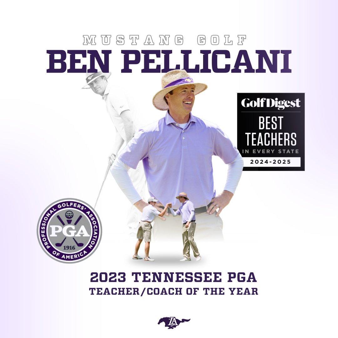 Lipscomb Academy (@lipscombacademy) on Twitter photo Celebrating Coach Ben Pellicani's double victory! 🏆 Honored with <a href="/TennPGA/">Tennessee PGA</a> Teacher & Coach of the Year titles and named one of <a href="/GolfDigest/">Golf Digest</a>'s Best Teachers!
Join us in applauding Coach Pellicani for his dedication and excellence in shaping the future of <a href="/LAmustanggolf/">LA Golf</a>. Celebrating Coach Ben Pellicani's double victory! 🏆 Honored with <a href="/TennPGA/">Tennessee PGA</a> Teacher & Coach of the Year titles and named one of <a href="/GolfDigest/">Golf Digest</a>'s Best Teachers!
Join us in applauding Coach Pellicani for his dedication and excellence in shaping the future of <a href="/LAmustanggolf/">LA Golf</a>.