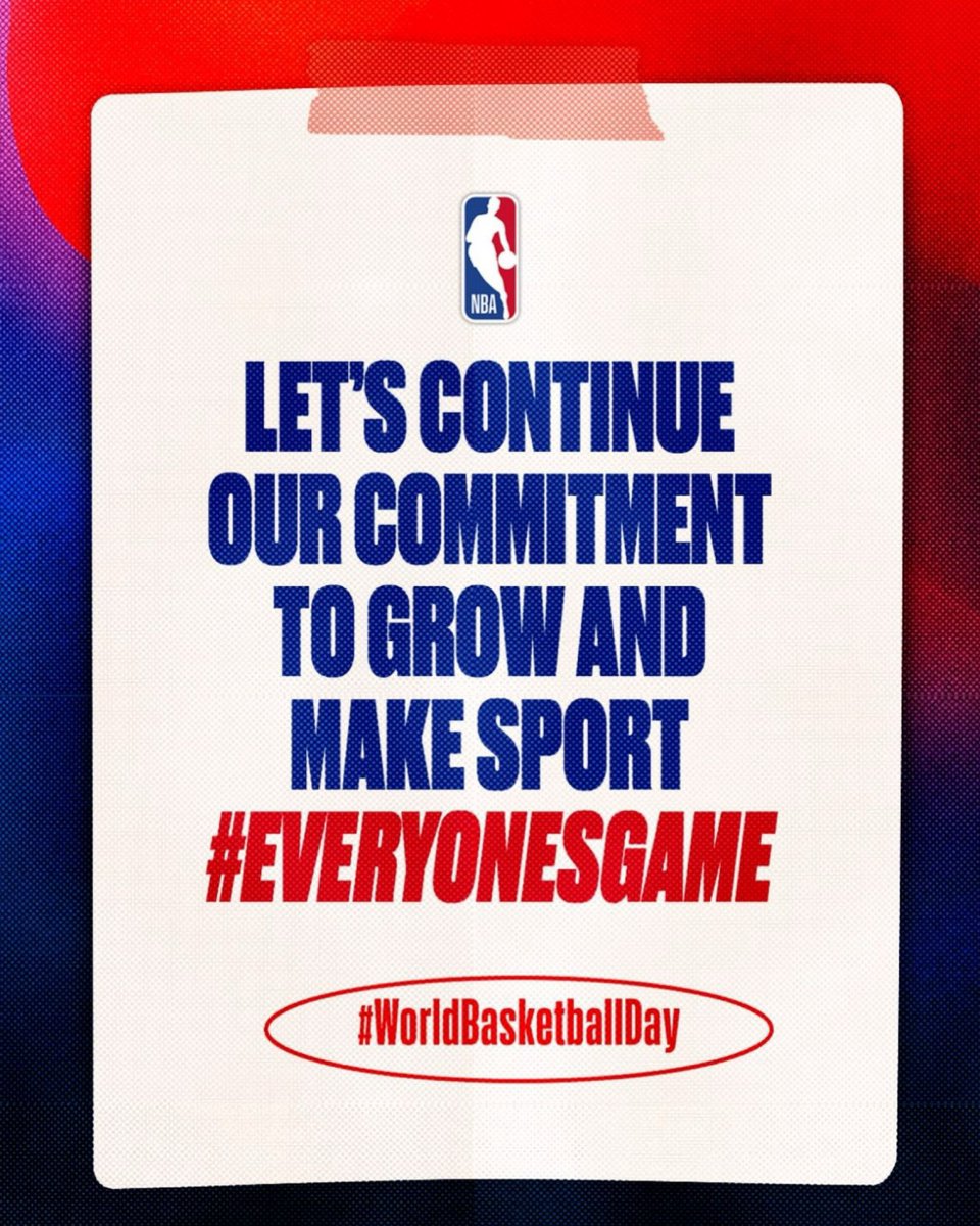 Today, we celebrate the first ever #WorldBasketballDay, a day to recognize the important role basketball plays in bringing people together and uniting communities all around the world 🌎 Join us and share how the game has made an impact on you!