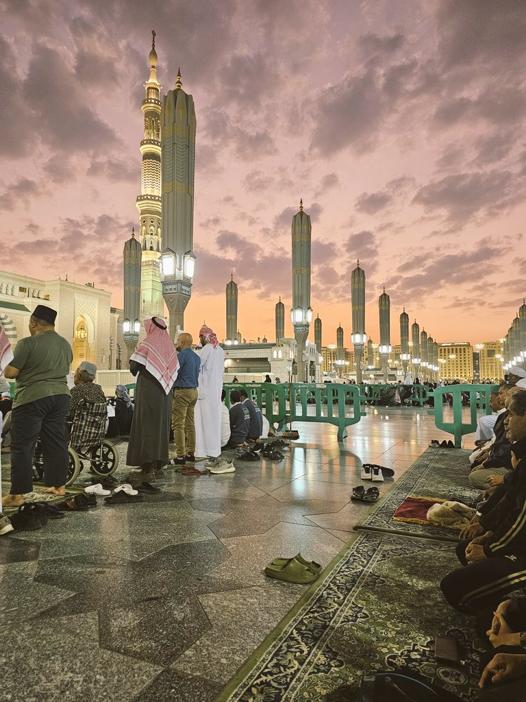 #Madinah #sunset