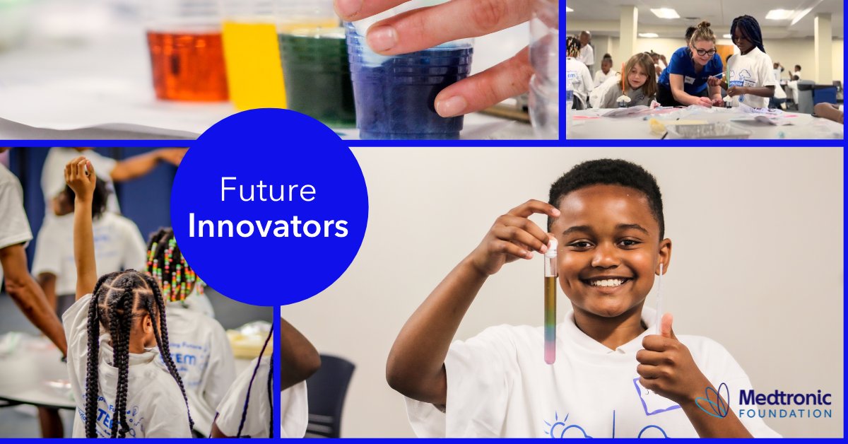 👩‍🔬✨ Inspiring minds through hands-on learning! Our dedicated @Medtronic employee volunteers joined forces with young scholars for a day of science exploration. From building to measuring and investigating, the joy of discovery was contagious! @NAZMpls #FutureScientists
