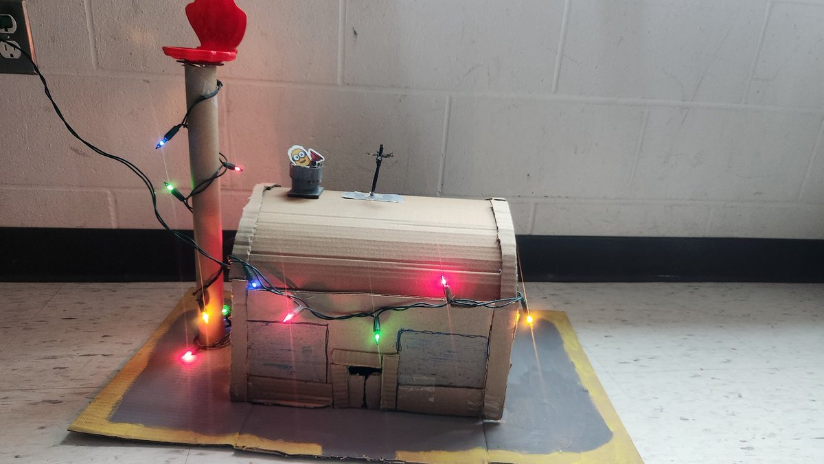 NikolausJanice's tweet photo. Gingerbread STEAM buildings. The creativity was strong in Gr 6 this week!! More in comments.  @saopmilton1 https://t.co/EzMJWIkJPX