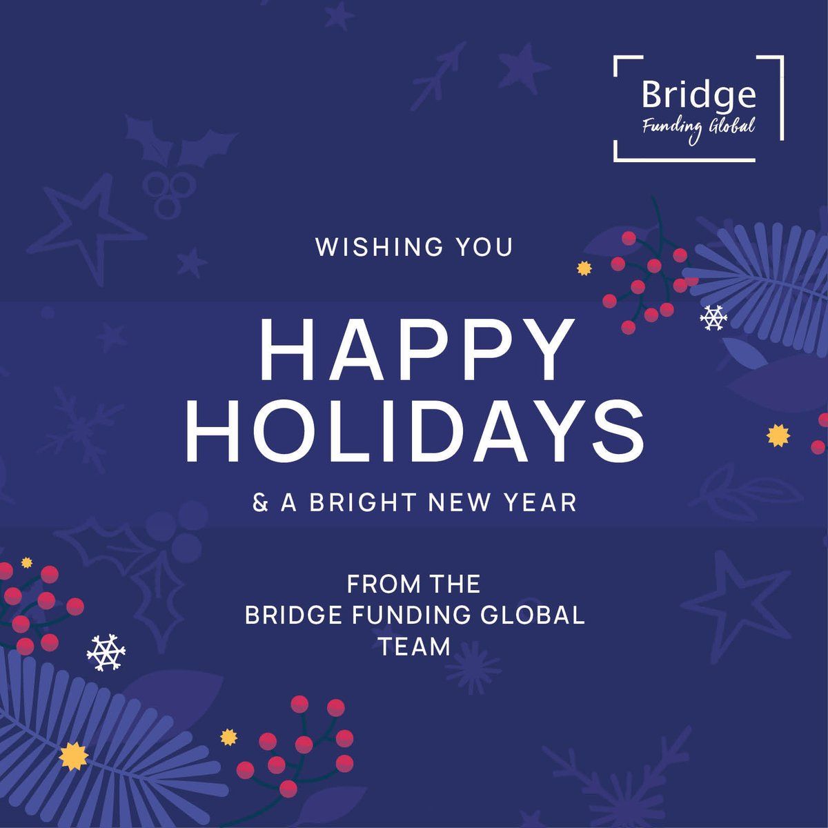 The Bridge by Bridge Funding Global (@bridge_glbl) on Twitter photo ๐ฒ๐Holiday cheer to everyone!๐
TWO WEEKS left to apply for Spring 2024 Bridge membership. Don't miss the chance for exclusive programming and community for Emerging Women GPs!๐๐โจ
๐Thanks to our amazing partners: <a href="/frankrimerman/">Frank, Rimerman + Co</a> and <a href="/SouthStateBank/">SouthState Bank</a> ๐ฒ๐Holiday cheer to everyone!๐
TWO WEEKS left to apply for Spring 2024 Bridge membership. Don't miss the chance for exclusive programming and community for Emerging Women GPs!๐๐โจ
๐Thanks to our amazing partners: <a href="/frankrimerman/">Frank, Rimerman + Co</a> and <a href="/SouthStateBank/">SouthState Bank</a>